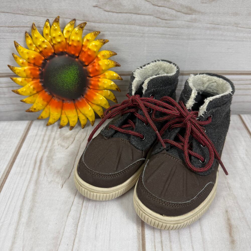 OshKosh B'gosh Kids Boots Fleece Lined Duck Boots Size 11C